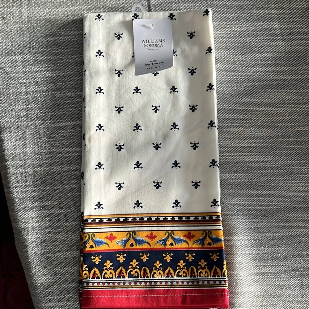 COPY - Williams Sonoma Sicily collection tea towels